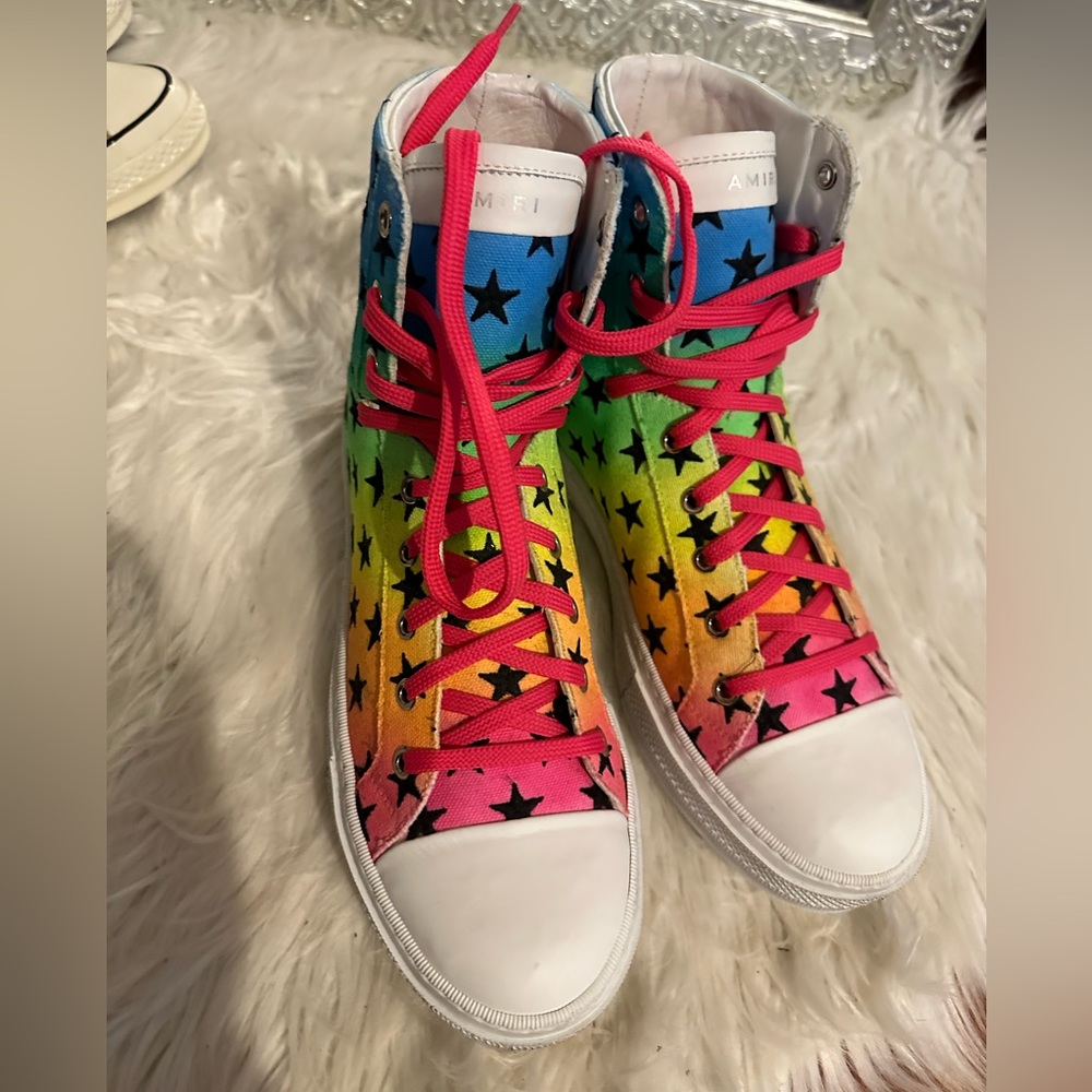 Amiri sneakers in collaboration with JW Anderson